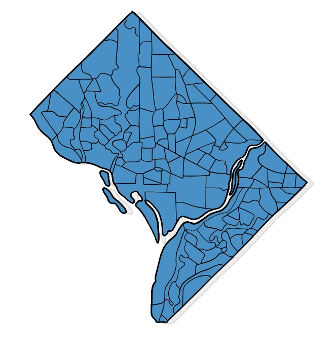 Service Areas In Washington DC